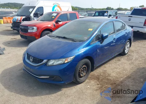 2014 Honda Civic Lx из США, поврежденный, VIN 19XFB2F52EE026469
